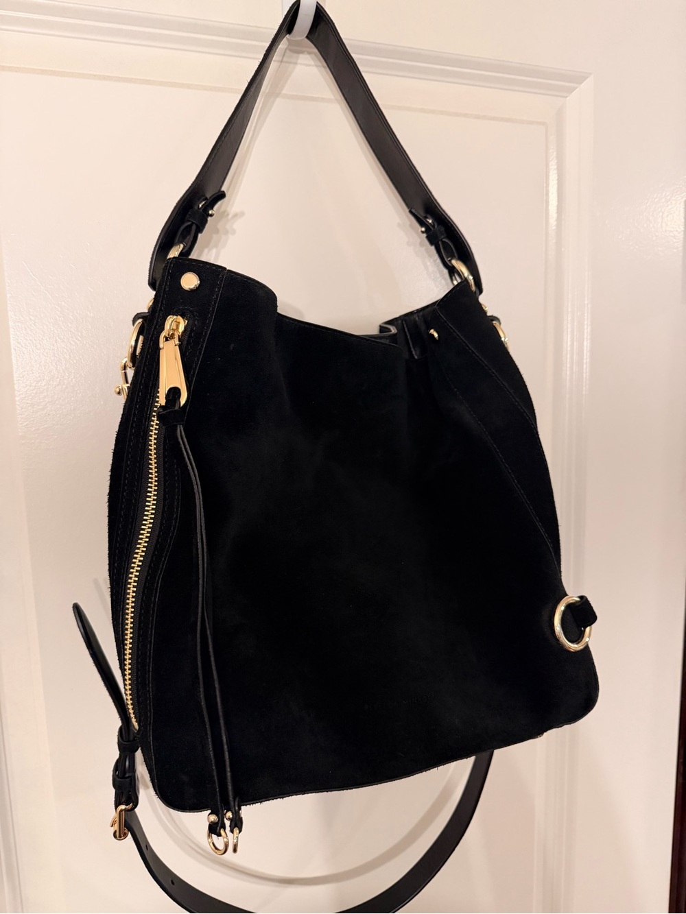 Rebecca Minkoff M.A.B Hobo Suede Purse